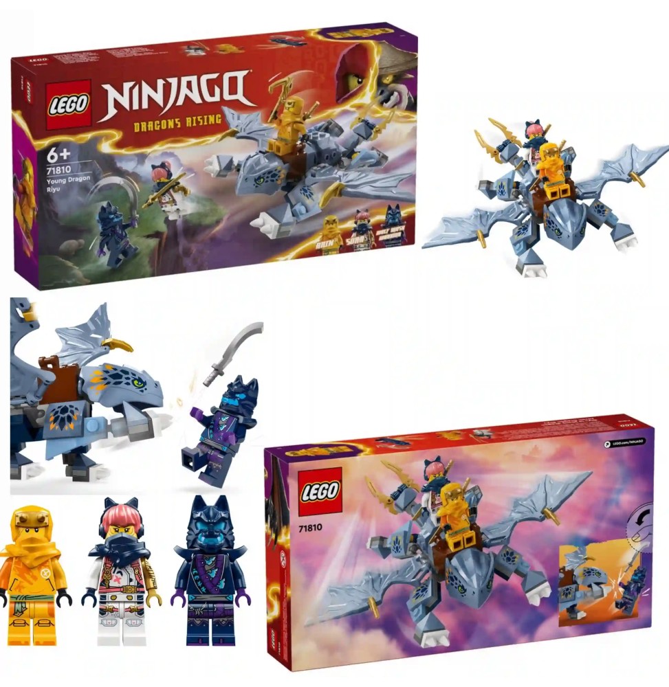 LEGO Ninjago Smoczątko Riyu - Klocki dla Dzieci