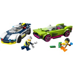 LEGO City Pościg radiowozu za muscle carem 60415