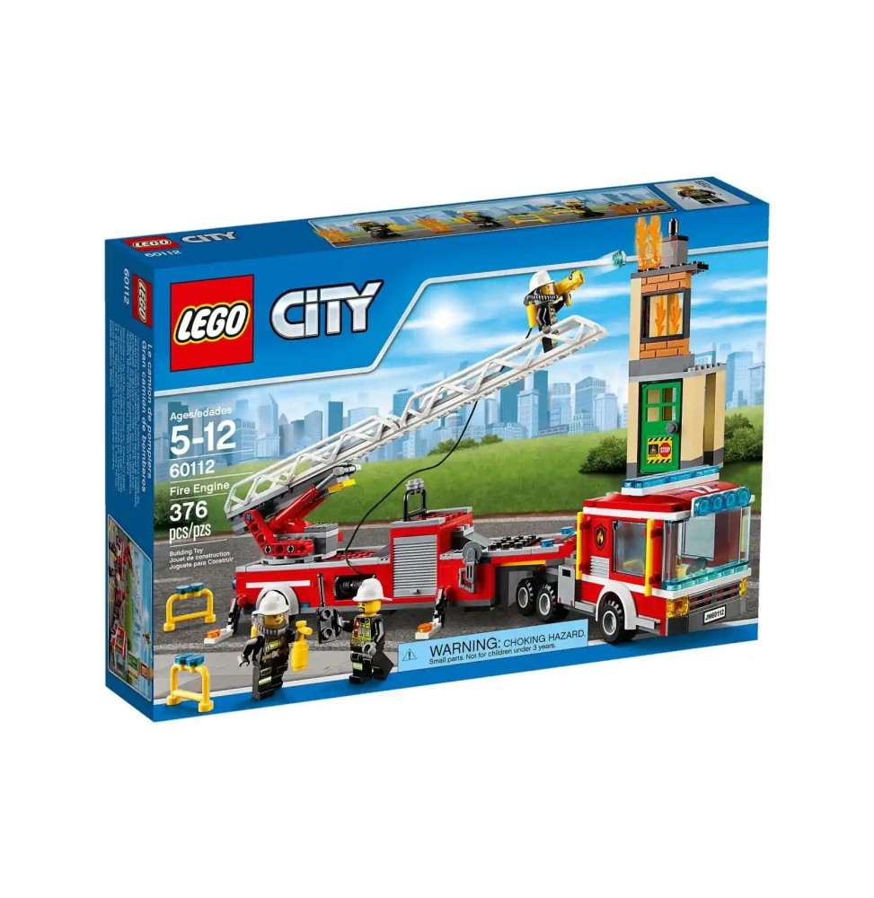 LEGO 60112 Camion de pompieri cu minifigurine