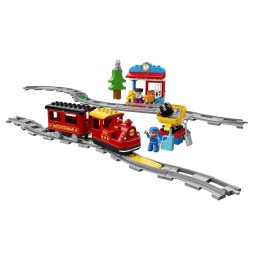 LEGO DUPLO Tren cu aburi 10874 - Set de cărămizi