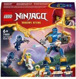 LEGO Ninjago 71827 and 71805 Zane's and Jay's Mech