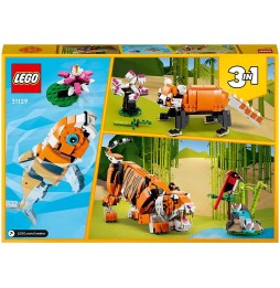 LEGO Creator 3in1: Tiger, Panda, Koi Carp