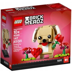 LEGO Brickheadz 40349 Cățeluș de Ziua Îndrăgostiților