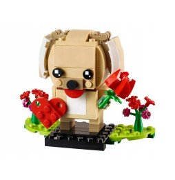 LEGO Brickheadz 40349 Cățeluș de Ziua Îndrăgostiților