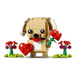 LEGO Brickheadz 40349 Cățeluș de Ziua Îndrăgostiților