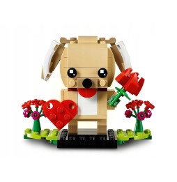 LEGO Brickheadz 40349 Cățeluș de Ziua Îndrăgostiților