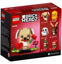 LEGO Brickheadz 40349 Cățeluș de Ziua Îndrăgostiților