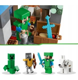 LEGO 21243 Minecraft - Vârfuri înghețate