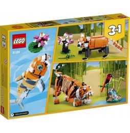 LEGO Creator 3in1: Tiger, Panda, Koi Carp