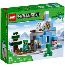 LEGO 21243 Minecraft - Ośnieżone szczyty