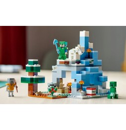 LEGO 21243 Minecraft - Vârfuri înghețate