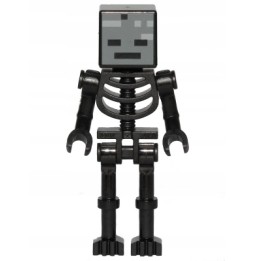 LEGO Minecraft Kościotrup Szkielet Min090 Czarny