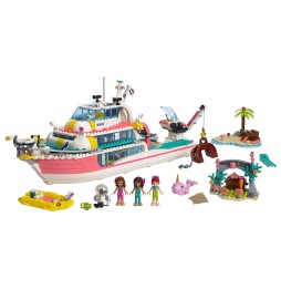 LEGO Friends 41381 Barcă de salvare pentru copii