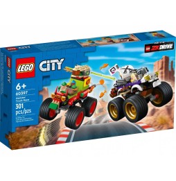 LEGO City 60397 Wyścig monster truckami dla dzieci