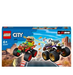 LEGO City 60397 Wyścig monster truckami dla dzieci