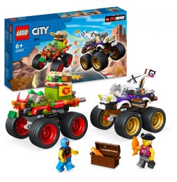 LEGO City 60397 Wyścig monster truckami dla dzieci