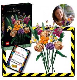 Lego Flower Bouquet 10280 Set and Ebook