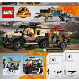 LEGO Dinozaury Transport Pyroraptora i Dilofozaura