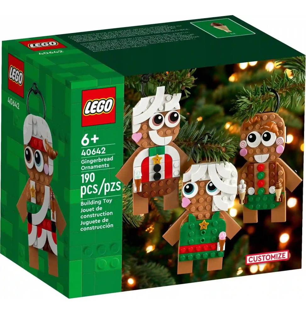 LEGO 40642 Gingerbread Christmas Ornaments