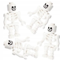 LEGO Skeleton Figure gen047 - 4 Pieces