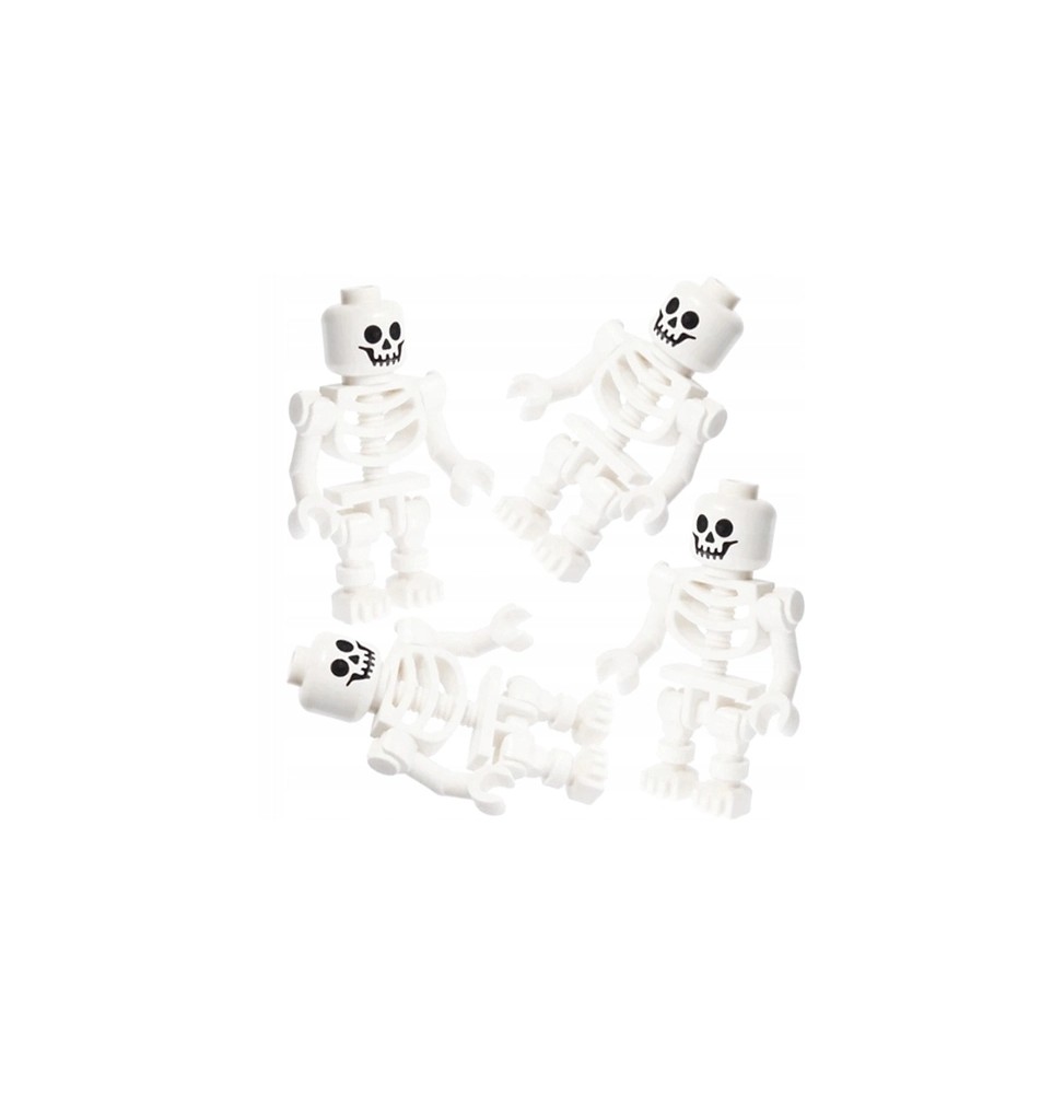 LEGO Skeleton Figure gen047 - 4 Pieces