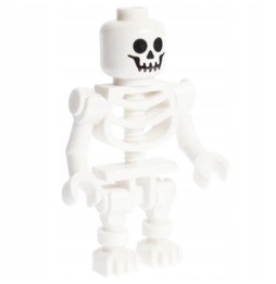 LEGO Skeleton Figure gen047 - 4 Pieces