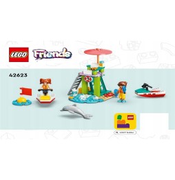 LEGO Friends scuter de apă 42623 cu geanta LEGO