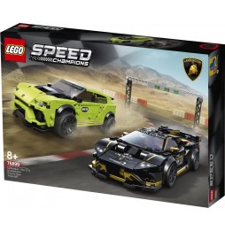 LEGO Speed Champions 76899 Lamborghini Urus și Huracán