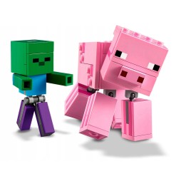 LEGO 21157 Minecraft BigFig - Pig and Zombie