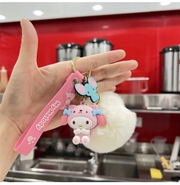 Cinnamoroll and Kuromi Keychain