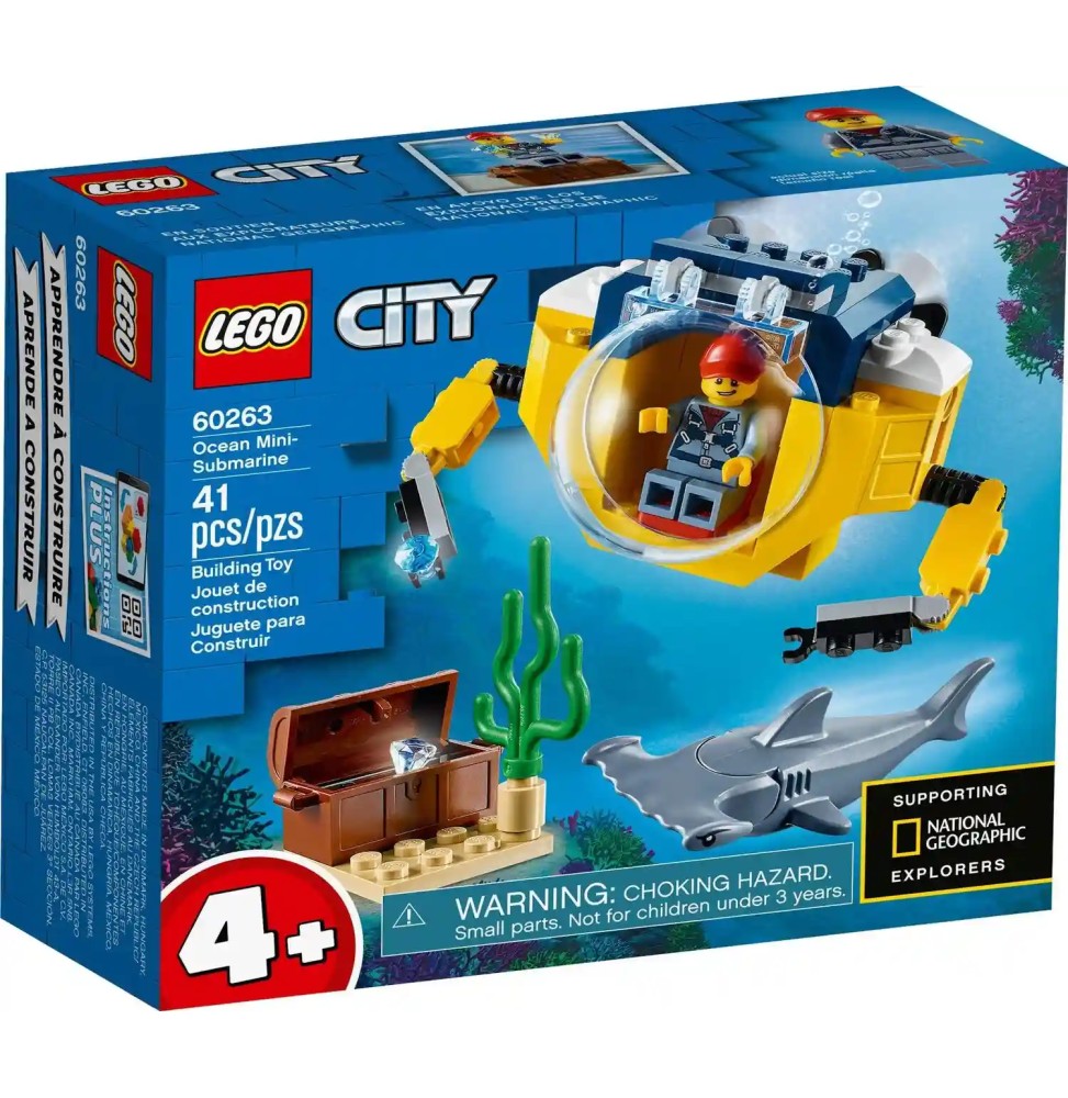 LEGO Oceaniczna mini łódź podwodna 60263