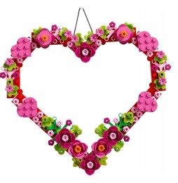 LEGO Heart Shaped Decoration Set