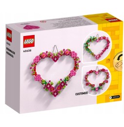 LEGO Set Decorativ în Formă de Inimă