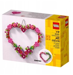 LEGO Heart Shaped Decoration Set