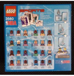 LEGO 3560 NBA z figurkami - Tim Duncan, Pau Gasol, Allen