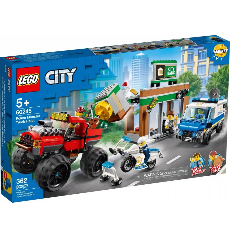 LEGO 60245 City Atac cu Monster Truck