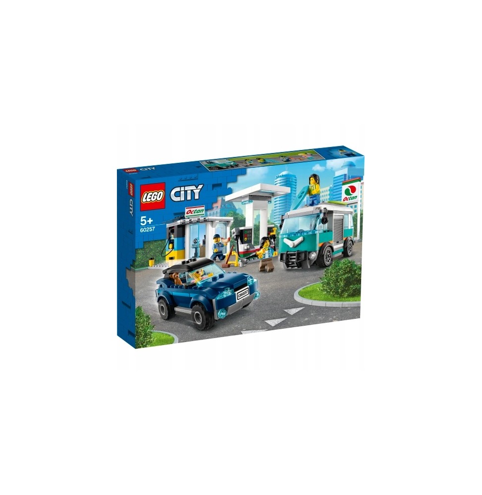 LEGO 60257 Stație de benzină pentru copii