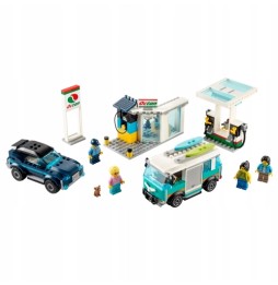 LEGO 60257 Stație de benzină pentru copii