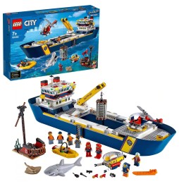 LEGO City Nava cercetătorilor oceanici 60266