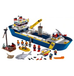 LEGO City Nava cercetătorilor oceanici 60266