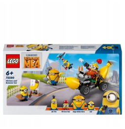 LEGO Despicable Me 4 Minions Banana Car 75580