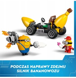 LEGO Despicable Me 4 Minions Banana Car 75580