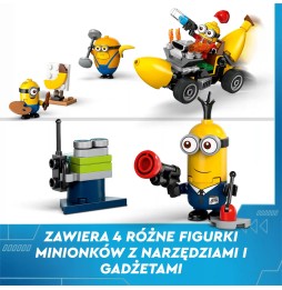 LEGO Despicable Me 4 Minions Banana Car 75580