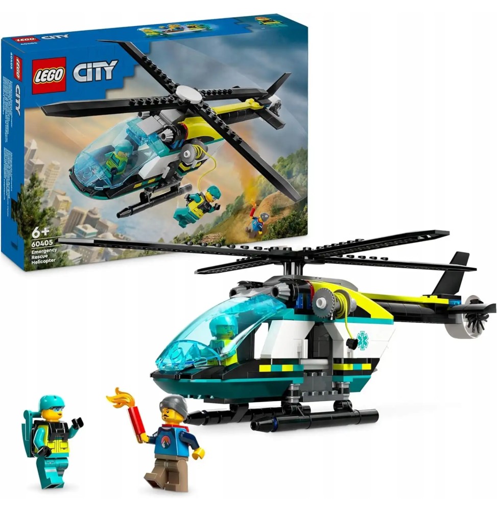 LEGO City elicopter de salvare pentru copii