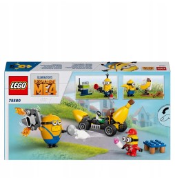 LEGO Despicable Me 4 Minions Banana Car 75580