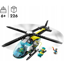 LEGO City elicopter de salvare pentru copii