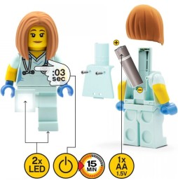 LEGO lampka nocna figurka Pani Doktor LGL-TO46