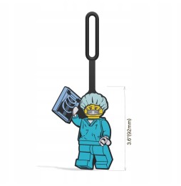 LEGO Surgeon Luggage Tag