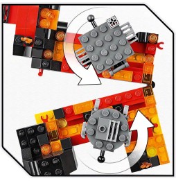 LEGO Star Wars 75269 Mustafar Duel Set