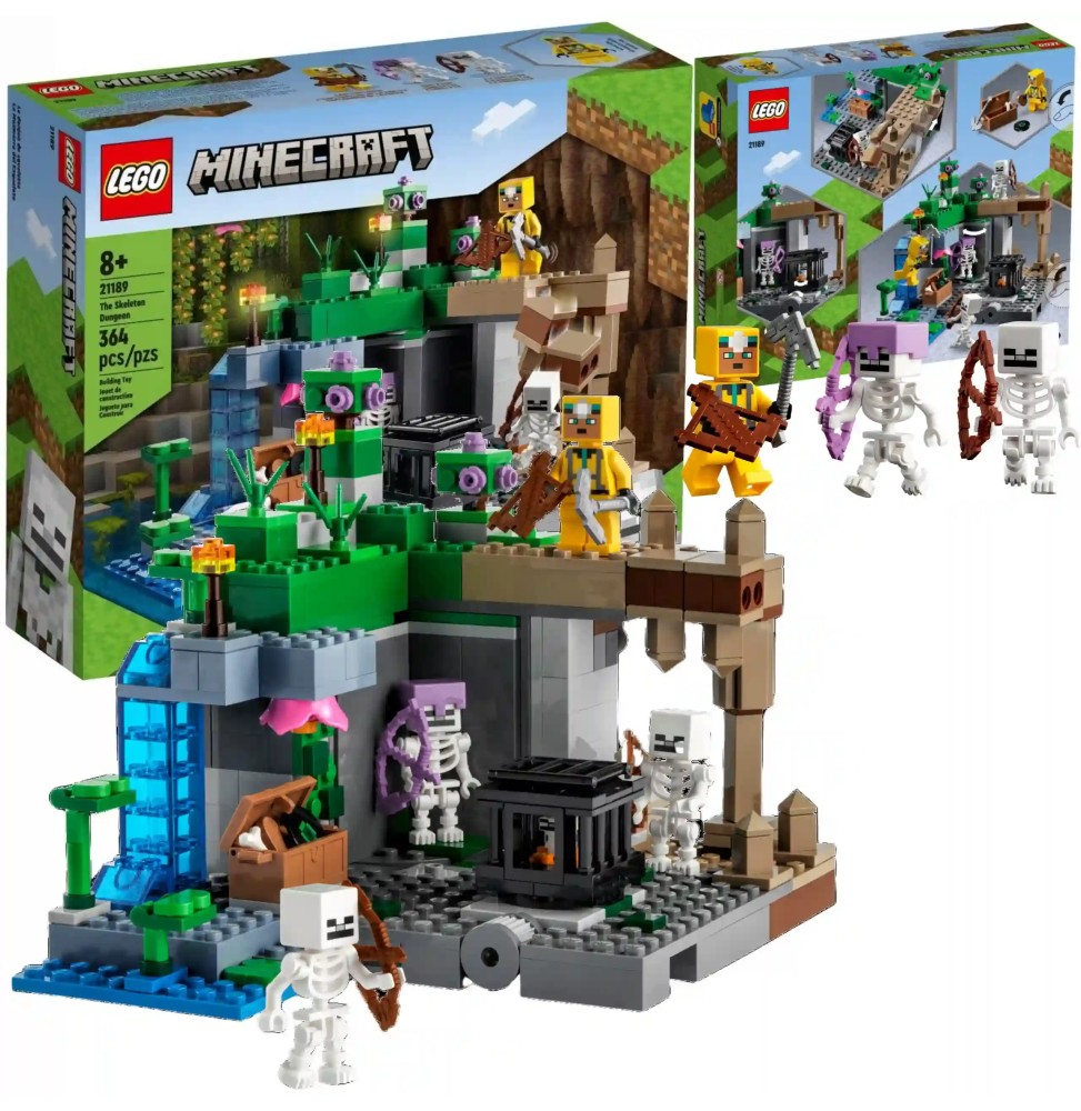 LEGO Minecraft 21189 Peștera Scheletelor